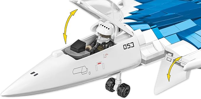 COBI Armed Forces SU-57 Felon Plane Building Set 928 Pieces