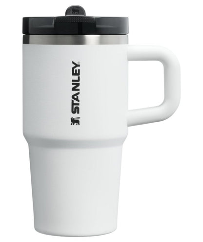 STANLEY Quencher ProTour Flip Straw Tumbler with Leakproof Lid 20 oz | Built-In Straw & Handle | Cupholder Compatible for Travel | Insulated Stainless Steel Cup | BPA-Free | Chalk