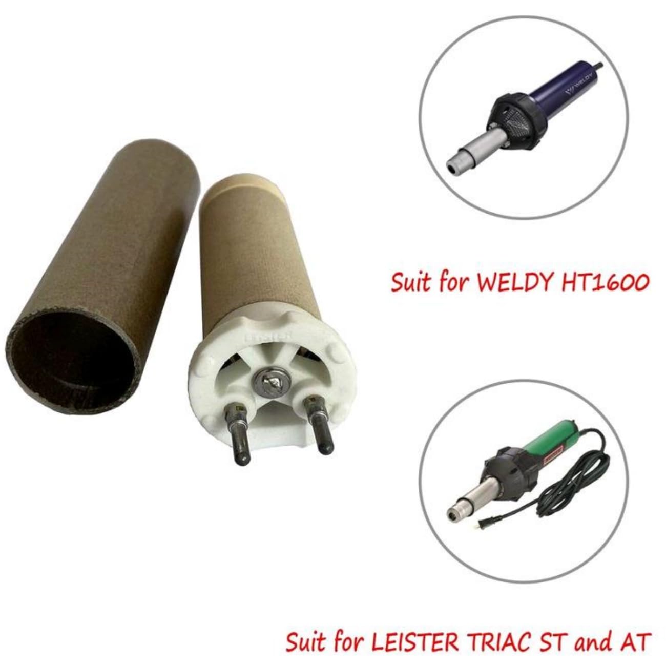 4pcs WELDY Hot Ar Gun Heating Element 120V, 1550W for WELDY HT1600 Kit Components(123.895)
