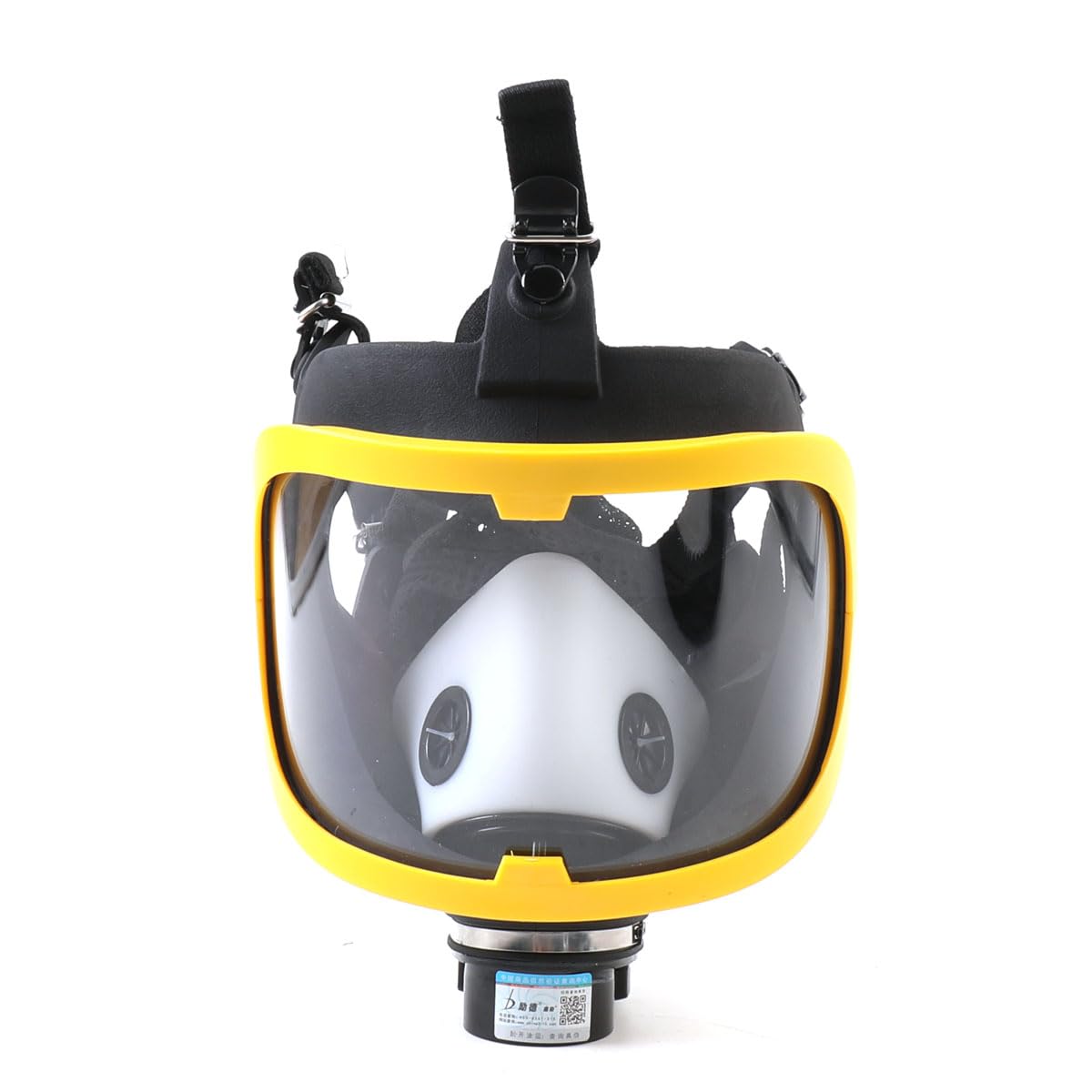 YILIKISS Full Face Respirator, Protective Mask with Air Pump for Gases Dust Chemicals Paint， Powered Respirator, 110ma-300ma 62 L/min 74 L/min Air Supply Flow