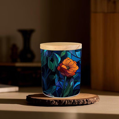 Cat Tealight Candle Holders,Stained Glass Cat Tea Light Candle Holder,Animal Candle Jar Lamp Led Light for Table Centerpieces,Weddings,Baby Showers,Parties,Home Decor