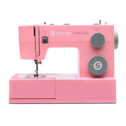 SINGER® Heavy Duty 4411 (Pink) High Speed Sewing Machine + Accessories | 11 Built-In Stitches Deliver 69 Stitch Applications | 60% More Power, 1100 Stitches/Min | Metal Frame, 4-Step Buttonhole