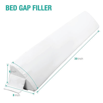 Vekkia King Bed Wedge Pillow for Headboard Gap/Mattress Gap Filler/Headboard Pillow/Bed Wedge Gap Filler,Stop Loosing Your Pillows