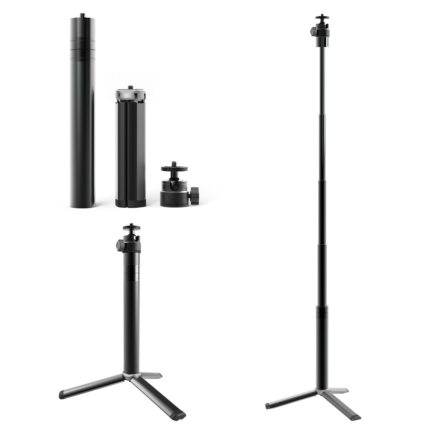 MILESEEY S50 Green Laser Measure Bundle with 10.8–32 inch Adjustable Height Tripod