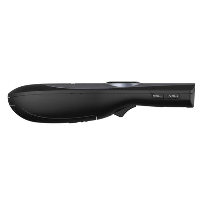 BYEASY Wireless Presenter,RF 2.4GHz Presentation Clicker Remote 100 FT, USB PowerPoint PPT Clicker, Volume Control for Google Slides- Black