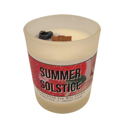 Summer Solstice Soy Wax Wood Wick Candle 5oz