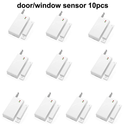 AGSHOME Security Alarm System 99+7 Zone Auto Dial 3/4G GSM SMS Home Burglar Security Wireless GSM Alarm System Detector Sensor Kit Remote Control
