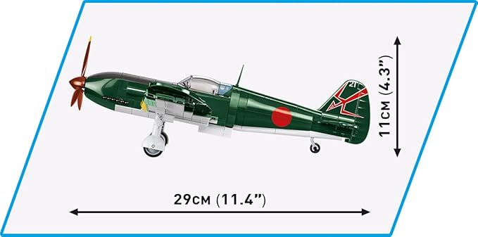 COBI Historical Collection WWII Kawasaki KI-61-I Hyen (Tony) Plane