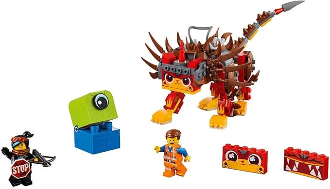 LEGO The Movie 2 Ultrakatty &amp Warrior Lucy 70827 Action Creative Building Kit for Kids (348 Pieces)