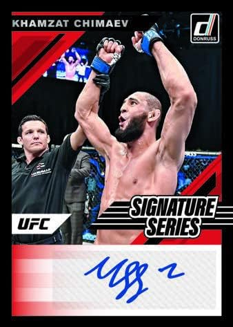 Two 2022 Panini Donruss UFC Sealed Hanger Pack Lot Debut Edition 60 Cards: 2 Packs of 30 Cards