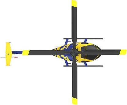 C184 MD500 RC Helicopter 2.4G 6-Gyro 4CH Stabilized Helicopter Remote Control Aircraft with Optical Flow Sensor for Adults Beginners Enthusiasts