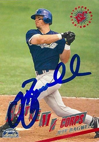 Sports Memorabilia Autograph Warehouse 291539 1995 Topps Stadium Club Jeff Bagwell Autographed No.501 Baseball Card - Houston Astros SC