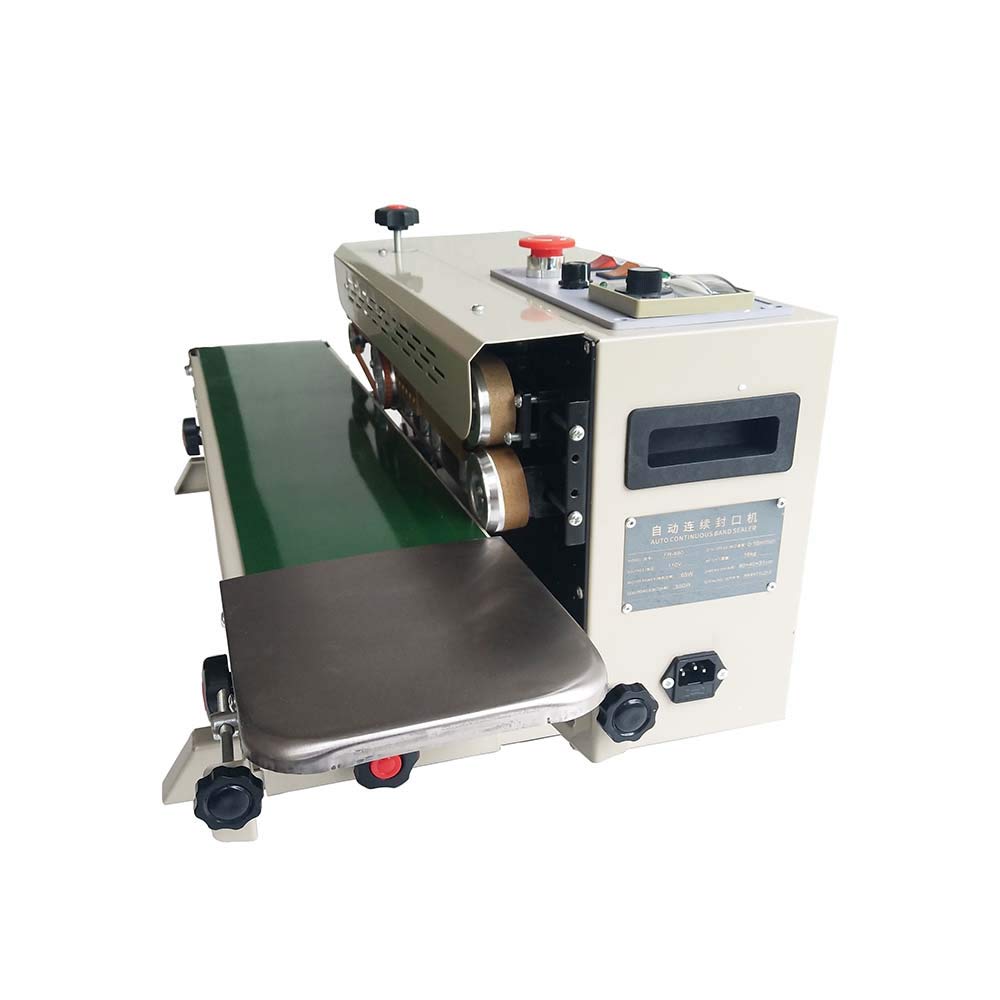 TECHTONGDA FR-880 Continuous Auto Sealing Machine Sealer Horizontal PVC Membrane Bag Film 110V