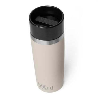 YETI Rambler 16 oz Travel Bottle, Stainless Steel, Vacuum Insulated with Leakproof Commuter Cap, Cape Taupe