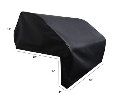 Windproof Covers 42 inch Heavy Duty Premium Vinyl Grill Cover to fit Napoleon Prestige PRO 665 Built-in Grill