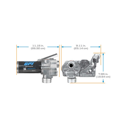 GPI - M-150 Series Fuel Transfer Pump, Direct Mount- Pump Only, 15 GPM, 12 Volt (110240-02)