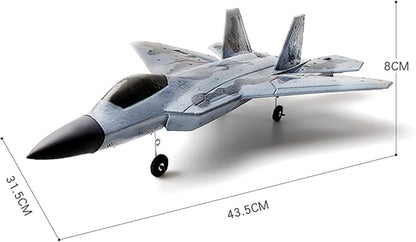 RC Plane Remote Comtrol Airplane RC 2CH Plane F-22 Remote Control Airplane Ready to Fly 2.4GHz Aircraft Easy to Fly RC Glider for Beginners
