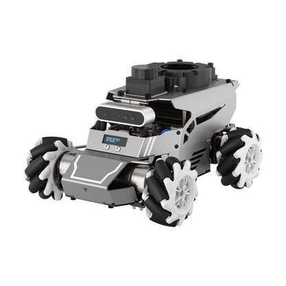 HIWONDER ROS2 Robot Car for Jetson RPi Gemini ChatGPT Large AI Models Depth Camera SLAM Mapping Autonomous Driving Programming Education 3-in-1 Chassis Car, ROSOrin Ultimate Kit & NO Controller