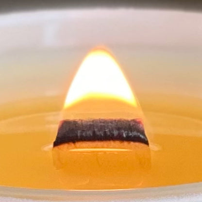 VAVERA Blood Orange Lava Wood Wick Candles that Crackle, 11oz Matte White Jar w/lid, A Delicious Scent. Crossover Gifts for Women or Men! Soy, Vegan, Non Toxic Hand-Crafted in USA.