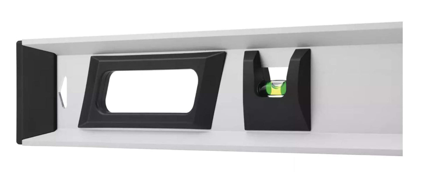 SOLA 1711001 High Precision Level with 2 60% Magnified Vials, 30-Inch,Grey/Black