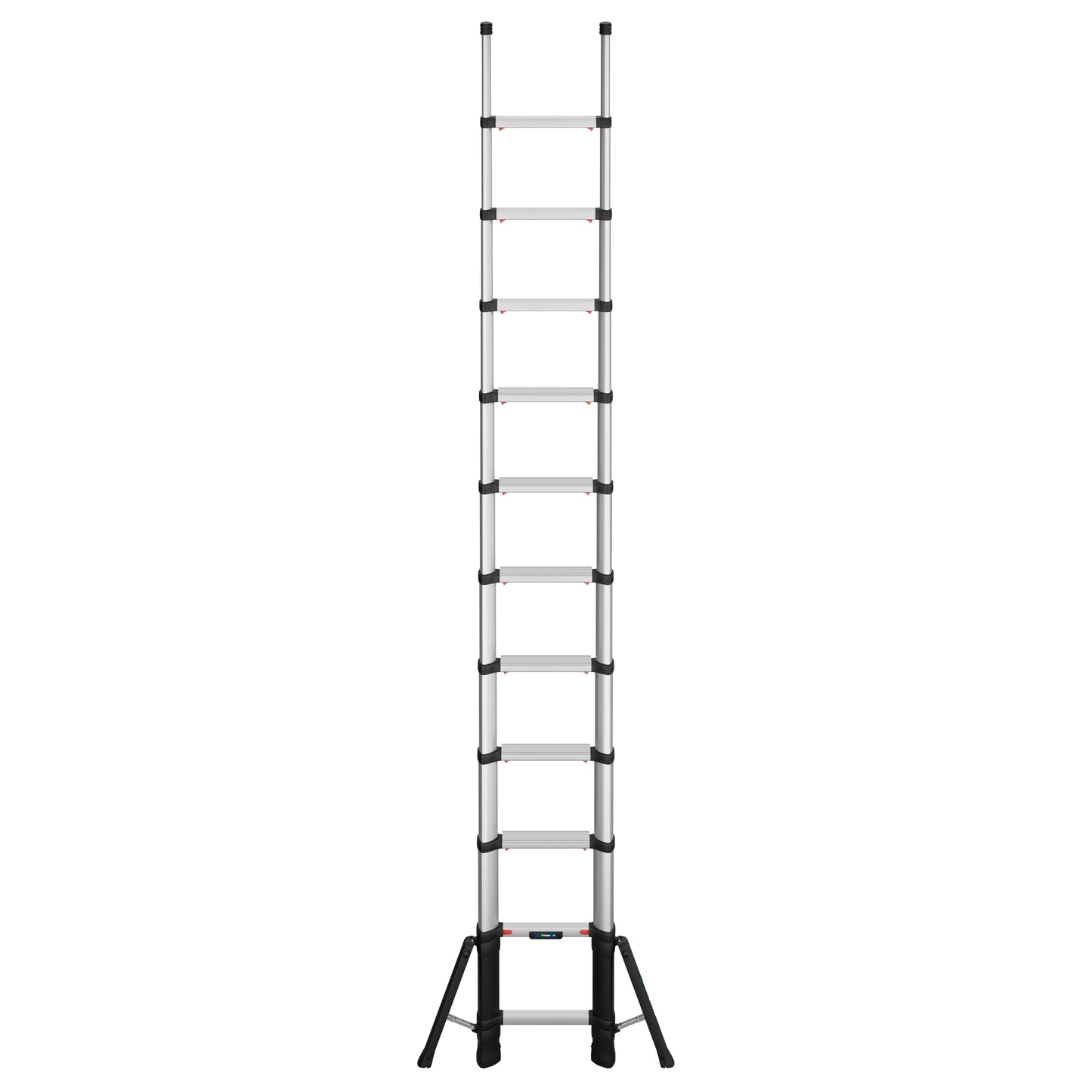 W.Steps Prime 11.5 FT | Telescopic Extension Ladder, ANSI Type 1A Certified, incl. stabilizers