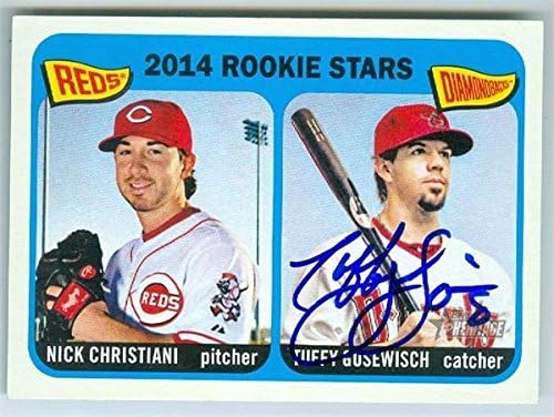 Sports Memorabilia Autograph Warehouse 248078 Tuffy Gosewisch Autographed Baseball Card - Arizona Diamondbacks 2014 Topps Heritage - No. 181
