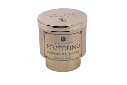 Portofino Luxury Wax Scented Candle Lemon Zest Sea Ozone Pine Aromatherapy Candle for Relaxation Home Decor & Gift Giving with Jasmine Marine Waters & Coastal Musk