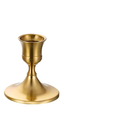 Candle Holder Candlestick Holders Taper Candle for Table Centerpiece Metal Stands Wedding Decor(2pcs)