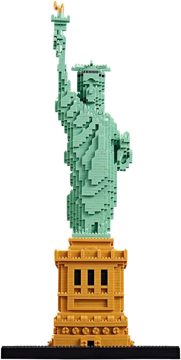 Statue of Liberty Micro Brick Building Set (2810 Pieces) – Landmark Model Educational Toy Gift for Kids and Adults