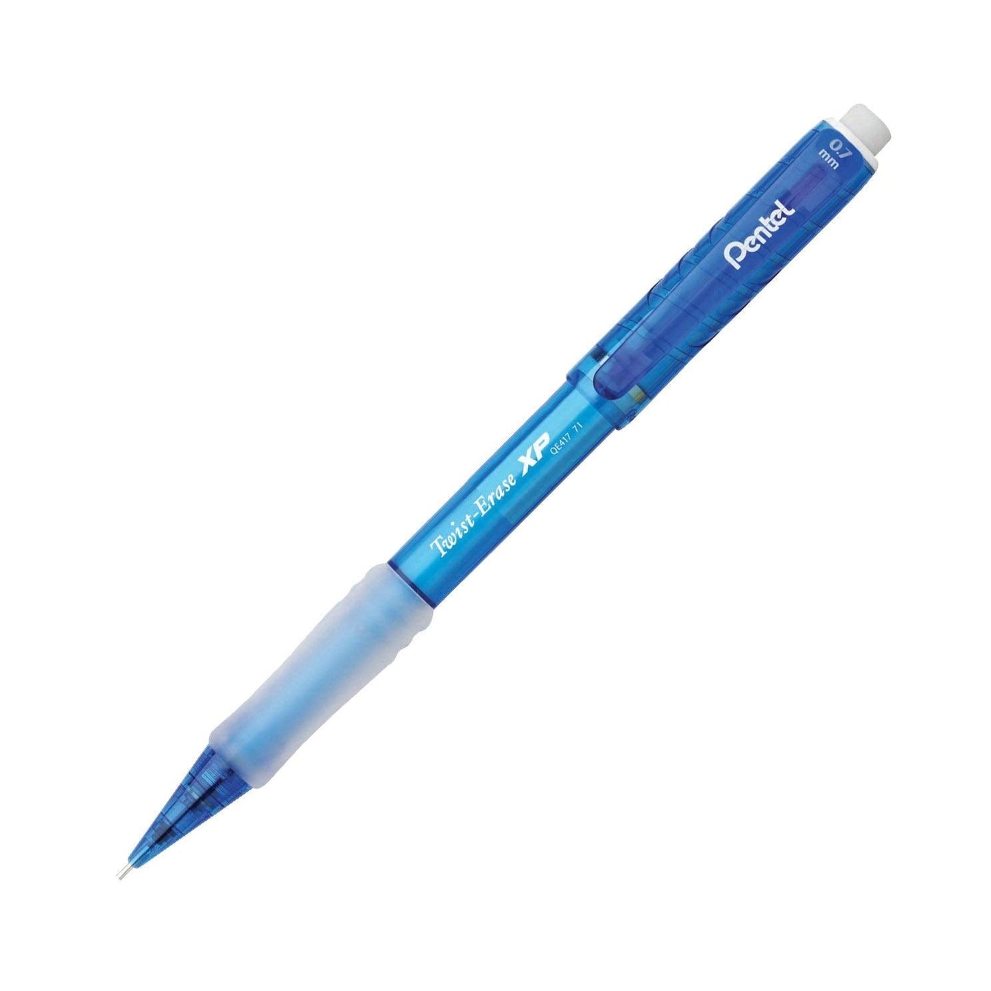 Pentel Twist-Erase Express Mechanical Pencil, (0.7mm), Medium Line, Assorted Fashion Colors, Pack of 5 (QE417FBP5M)