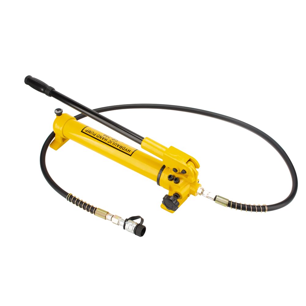 SLIYXTWIO CP-700 Hydraulic Hand Power Pump - Portable with 10000psi Max Pressure Output, Compatible with Jack, Cutter, Puncher and Other Hydraulic Tools