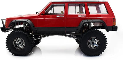 RC Car Hard Body Shell Kit313mm Wheelbase Cherokee Body Car Shell for 1/10 RC Crawler Axial SCX10 &amp SCX10 II 90046 90047 TRX4 Kit (Yellow)