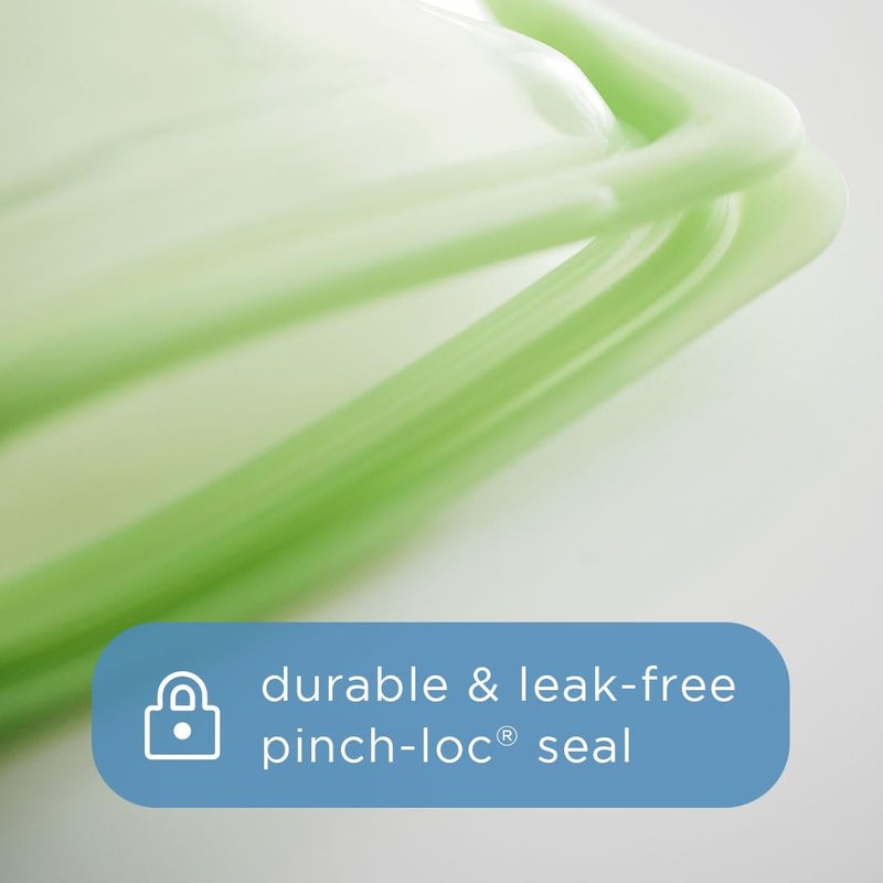 Stasher Silicone Reusable Storage Bag, 4-Cup Bowl, Reusable Snack Bag, Microwave, Dishwasher, Oven Safe, Sous Vide, Premium Lunch Container, Eco Friendly, Food Storage Bag, Freezer Bag, 32 oz, Clear