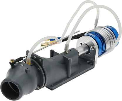 RC Boat Jet Pump Water Thruster Jet Pump 26mm Propeller Portable Power Motor Spray Water Thruster for RC Boat DIY Replaces Blue