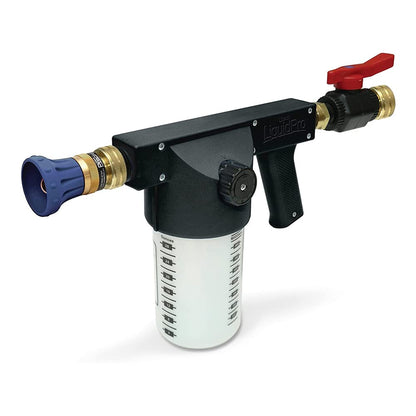Underhill LiquidPro Applicator Gun Hose Sprayer, Wetting Agent and Lawn Micronutrient Fertilizer with Cloudburst Nozzle, Heavy-Duty, A-LPWA50K, Black