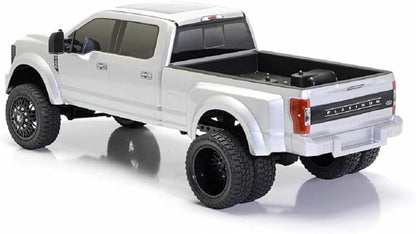 Helidirect CEN Racing 1/10 RC Crawler - F-450 SD KG1 Wheel Edition 4WD RTR Truck All-Terrain Water-Proof Axial SCX10 for RC Hobbyists Silver Mercury