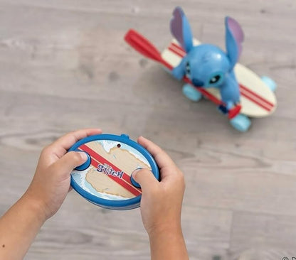 Jada Surfer Stitch RC – 10 Radio Control Toy with 360° Spin &amp Self-Righting Feature – Disney Lilo &amp Stitch – Fun Gift for Kids &amp Movie Fans – Ages 3+