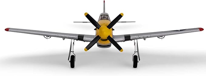E-flite RC Airplane UMX P-51D Detroit Miss BNF BasicTransmitter Battery and Charger Not Included EFLU7350
