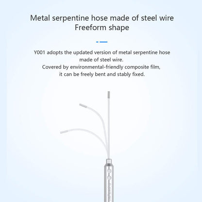Supereyes Otoscope, Upgraded 4mm Ultra-Thin Ear Endoscope, 1.0 Megapixels HD Ear Video Inspection Camera, USB Ear Borescope Waterproof with Flexible Shaped Hose for iOS & Android Smartphone