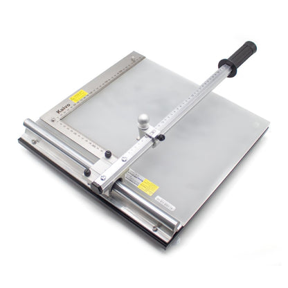 LeTkingok Glass Cutter Laboratory Use Glass Cutter Manual ITO Glass Based Silica Gel Board Cutting Machine 28x33CM (KVC370 Plus)