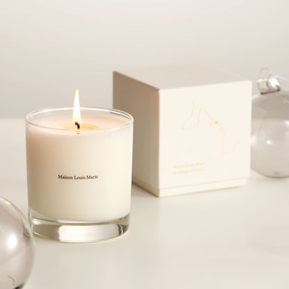 Maison Louis Marie - Le Refuge d'Ernest Soy Wax Candle | Luxury Fragrances for a Modern World (8.5 oz | 240 g)