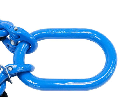 Mytee Products 3/8" x 5' Sea Shipping Container Loading Chain Bridle G100, V-Chain, Cargo, Storage, Moving