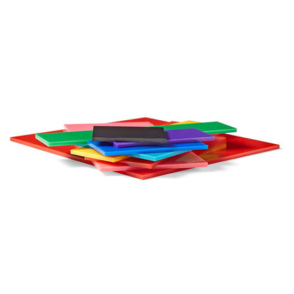 hand2mind Rainbow Fraction Squares, Montessori Math Materials, Fraction Manipulatives, Unit Fraction, Math Manipulatives for Elementary School, Homeschool Supplies (Set of 15)