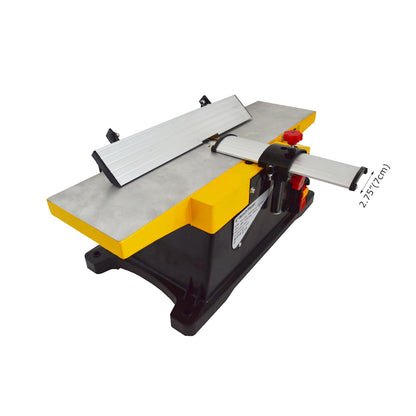 INTBUYING 6 Inch Woodworking Planer Small and Portable Bench Planer 1800W with 155 * 580mm Working Table Low Noise and Low Dust Planing Bench Planer for DIY and Small factories