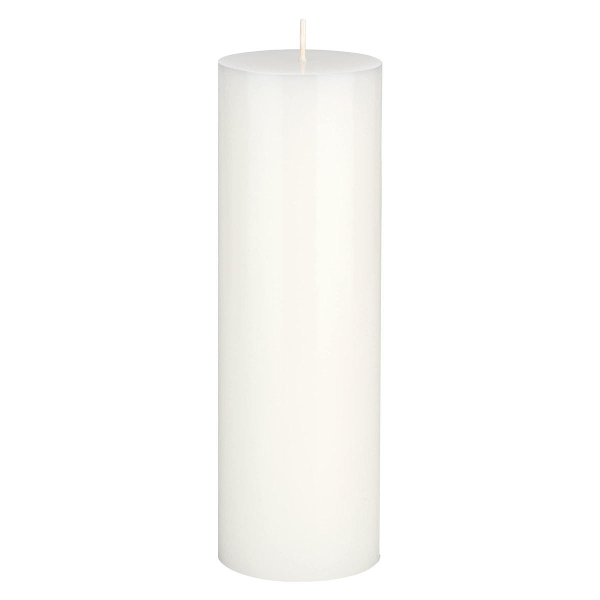 Mega Candles 1 pc Unscented Solid White Pillar Candles, Hand Poured Premium Wax Candle 3 Inch x 9 Inch, Home Décor, Spas, Weddings, Occasions, Party, Centerpieces, Holidays, Vigils, Prayers