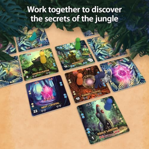 Gamewright - Forbidden Jungle - Cooperative Board Game