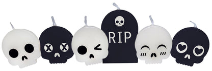 Streamline Imagined Decorative Birthday Candles - Graveyard Party (6 Candle Pack)