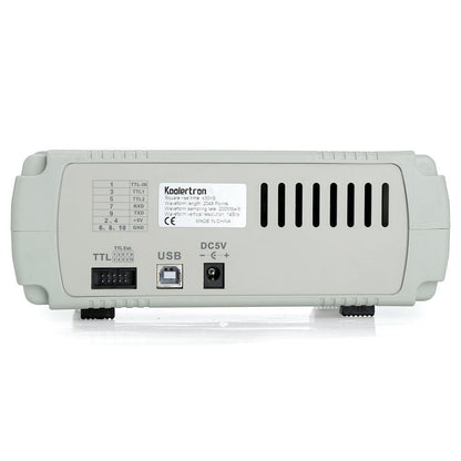 Koolertron Upgraded 30MHz DDS Signal Generator Counter,High Precision Dual-Channel Arbitrary Waveform Function Generator Frequency Meter 200MSa/s (30MHz)