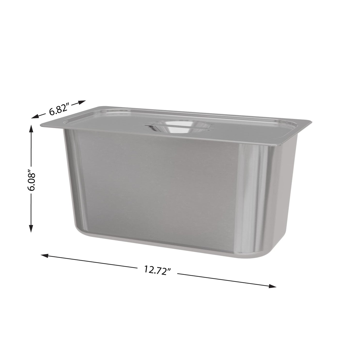 KoolMore Commercial Bain Marie Countertop Food Warmer, Soup Station, and Buffet Table Server with Three Serving Section, Stainless-Steel Steamer with Auto Shut Off (CFW-3), Silver