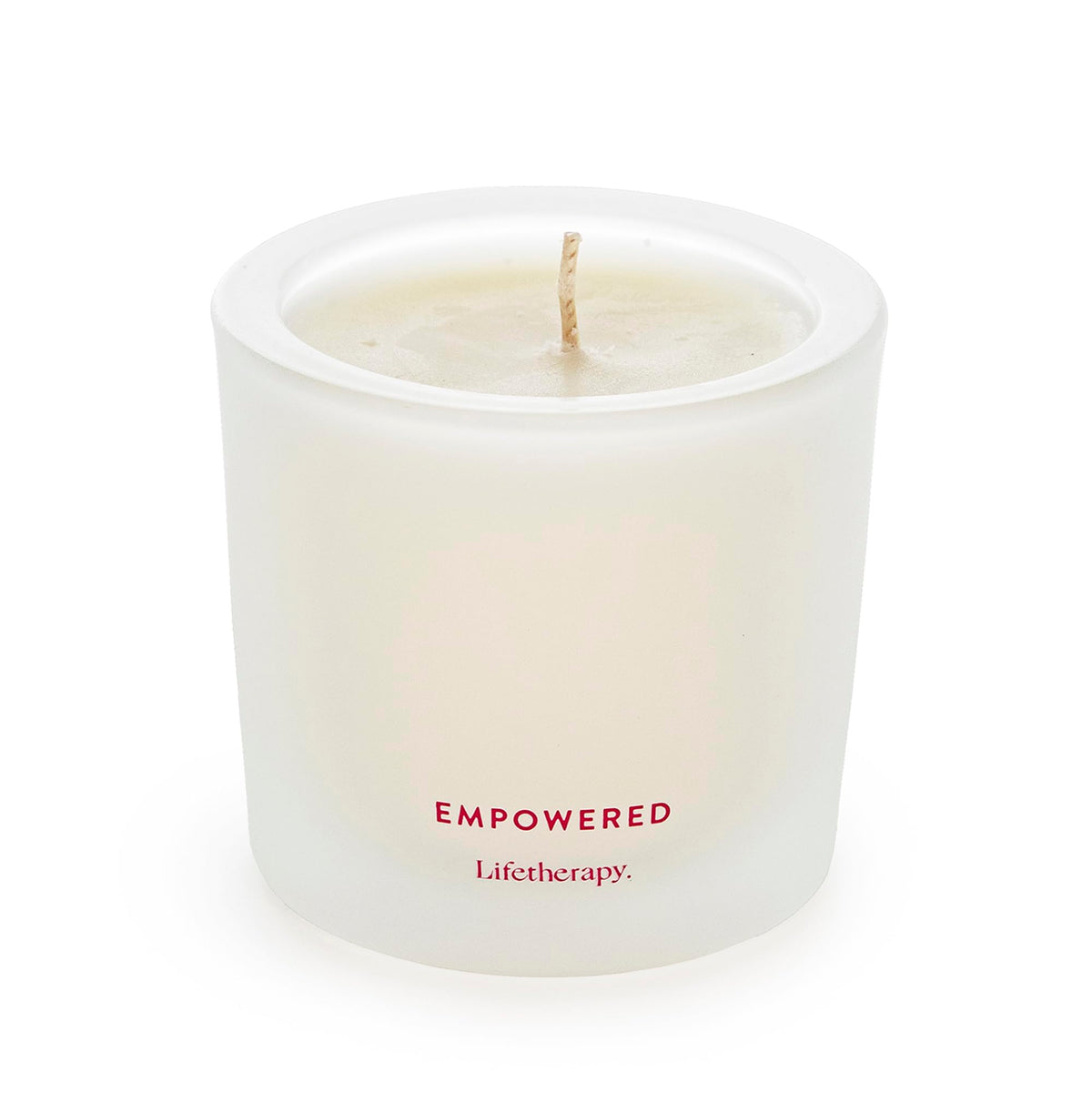 Lifetherapy Empowered Small Soy Votive Candle - Inspiring Scent, Natural Soy Wax, Clean Burn, Long-Lasting Aroma, 2.5 Ounce
